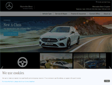 Tablet Screenshot of mercedes-benzcroydon.co.uk